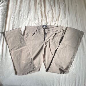 PAIGE Men's Tan Pants Normandie 33 waist by 32 inseam